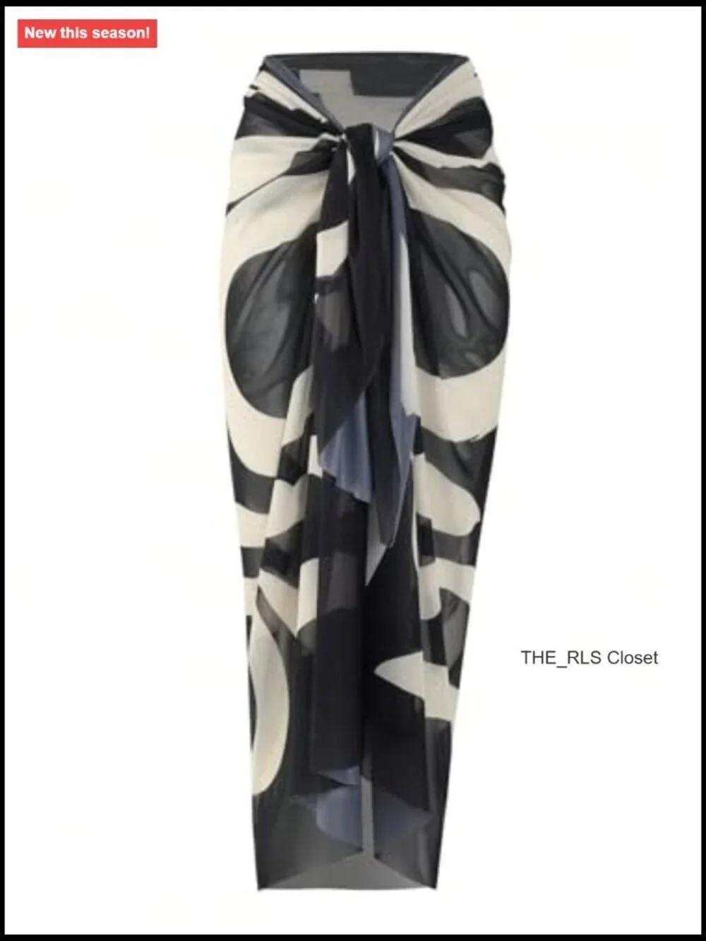 Plus Size 3 Piece One Shoulder Bikini Set with Cover Up